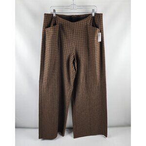 Old Navy Pants Womens XL Multi Houndstooth Pixie Wide Leg High Rise Pants NWT